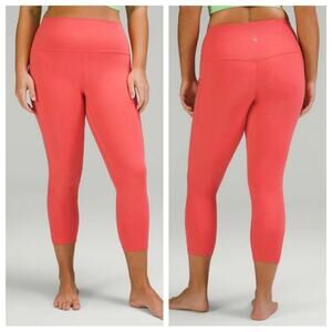lululemon - align high-rise pant with pockets 25” leggings bottoms nulu ankle